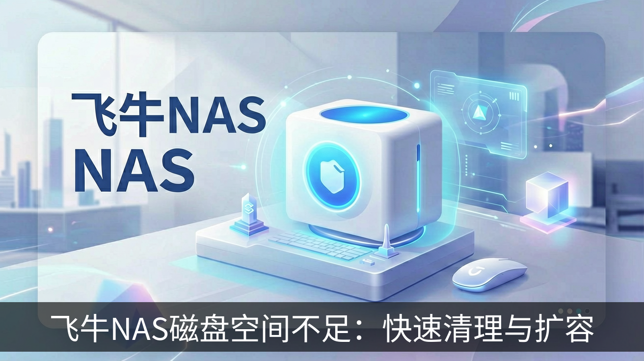 飞牛NAS磁盘空间不足：快速清理与扩容