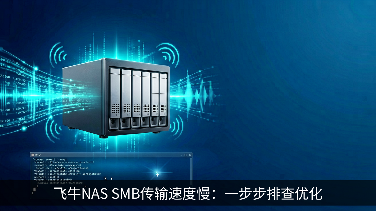 飞牛NAS SMB传输速度慢：一步步排查优化