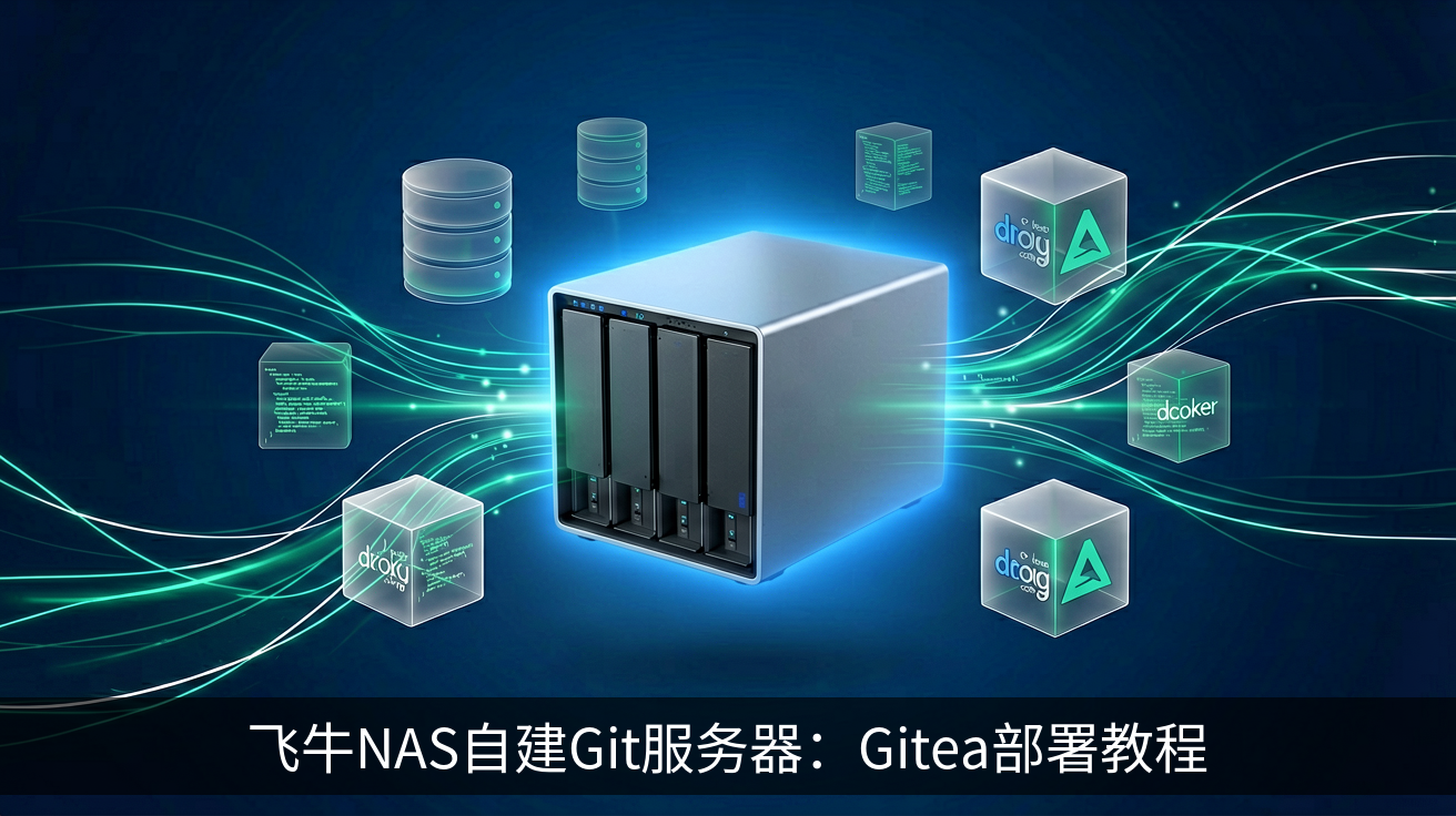 飞牛NAS自建Git服务器：Gitea部署教程