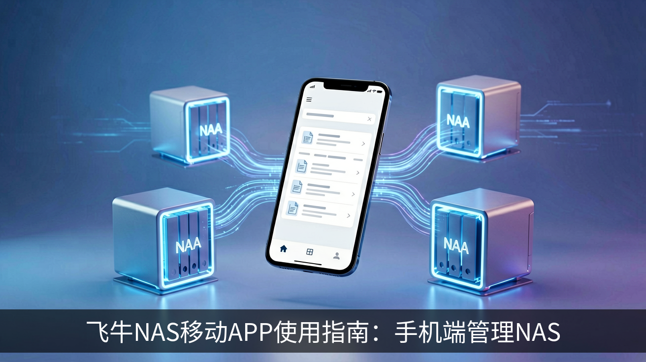 飞牛NAS移动APP使用指南：手机端管理NAS