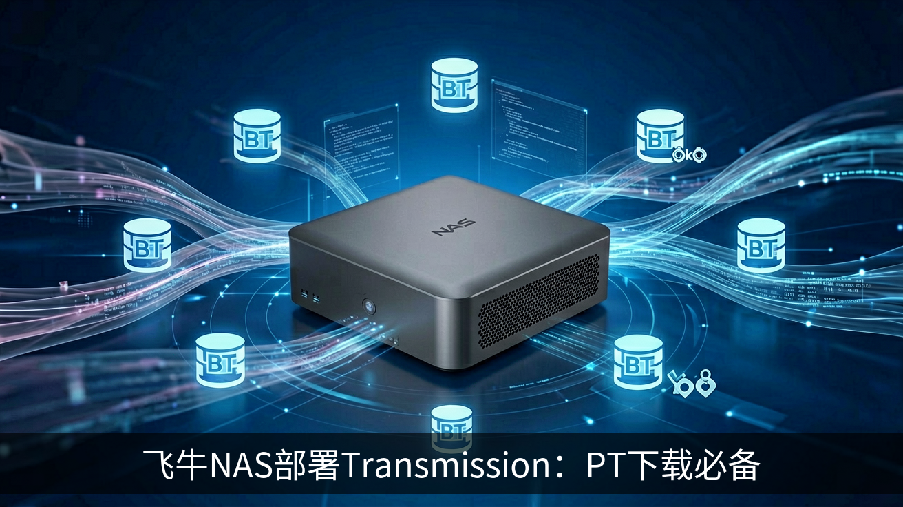 飞牛NAS部署Transmission：PT下载必备