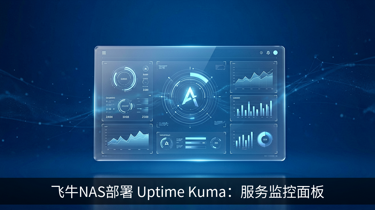 飞牛NAS部署 Uptime Kuma：服务监控面板
