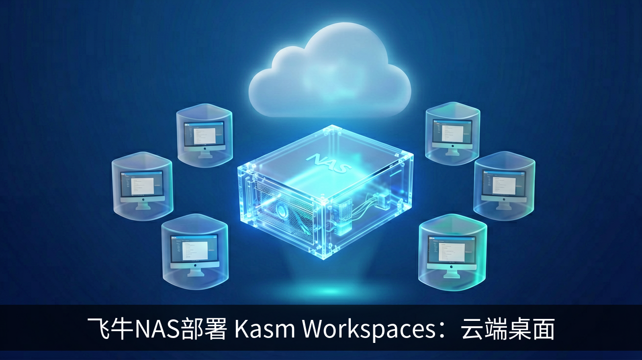飞牛NAS部署 Kasm Workspaces：云端桌面