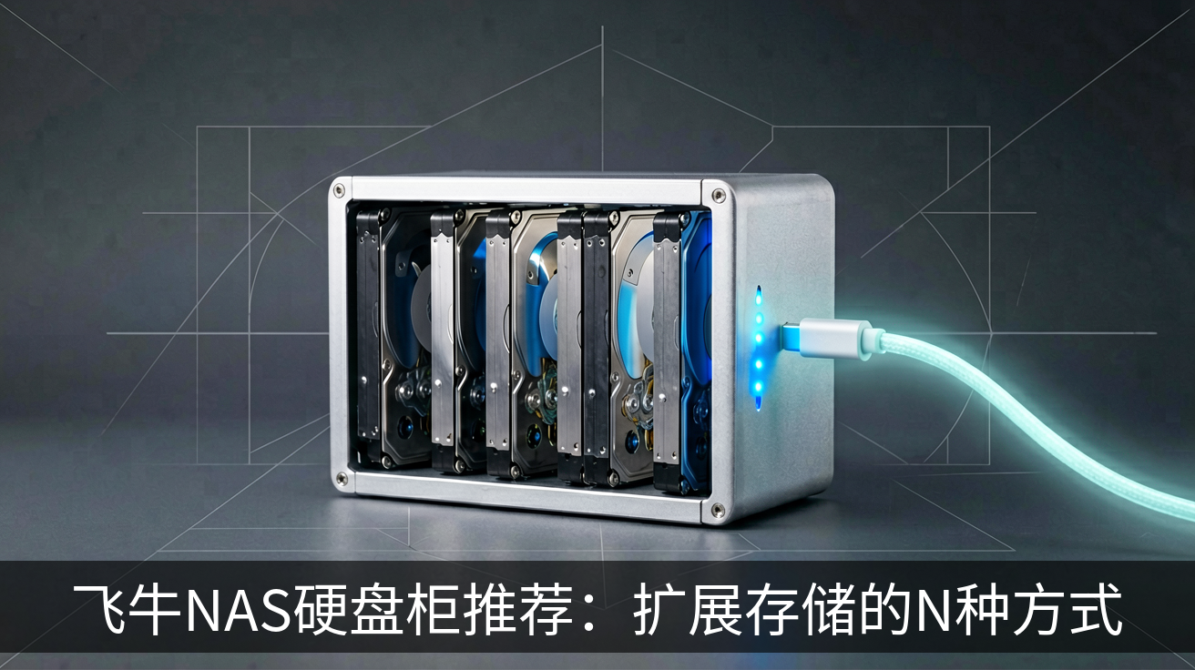 飞牛NAS硬盘柜推荐：扩展存储的N种方式