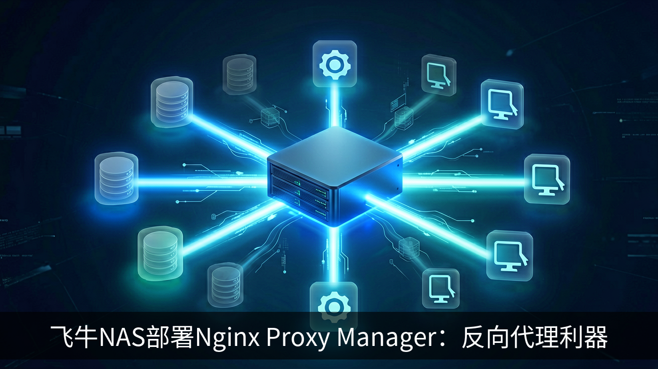 飞牛NAS部署Nginx Proxy Manager：反向代理利器