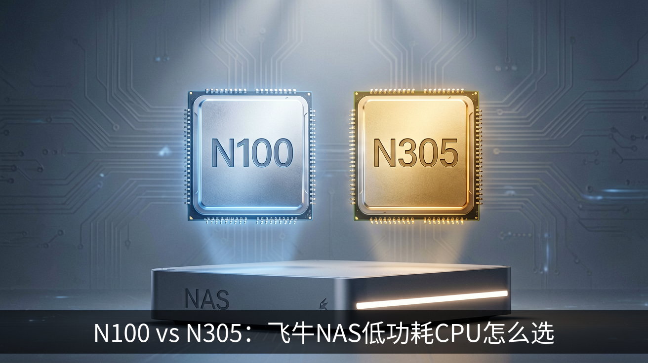 N100 vs N305：飞牛NAS低功耗CPU怎么选