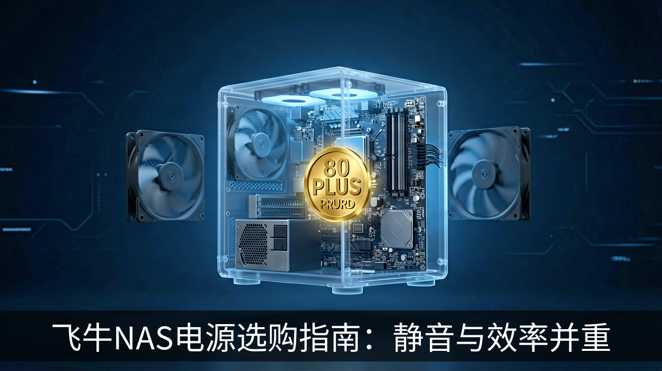 飞牛NAS电源选购指南：静音与效率并重