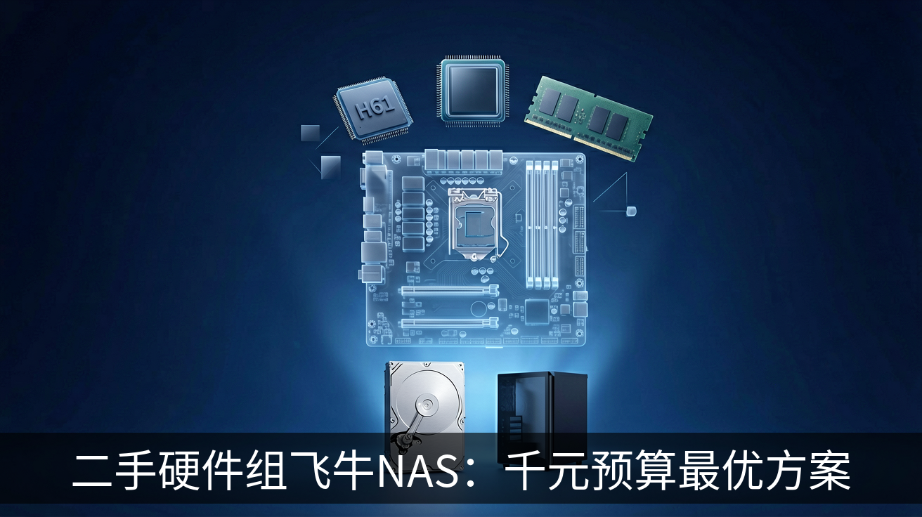 二手硬件组飞牛NAS：千元预算最优方案