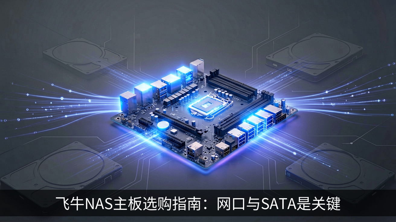 飞牛NAS主板选购指南：网口与SATA是关键