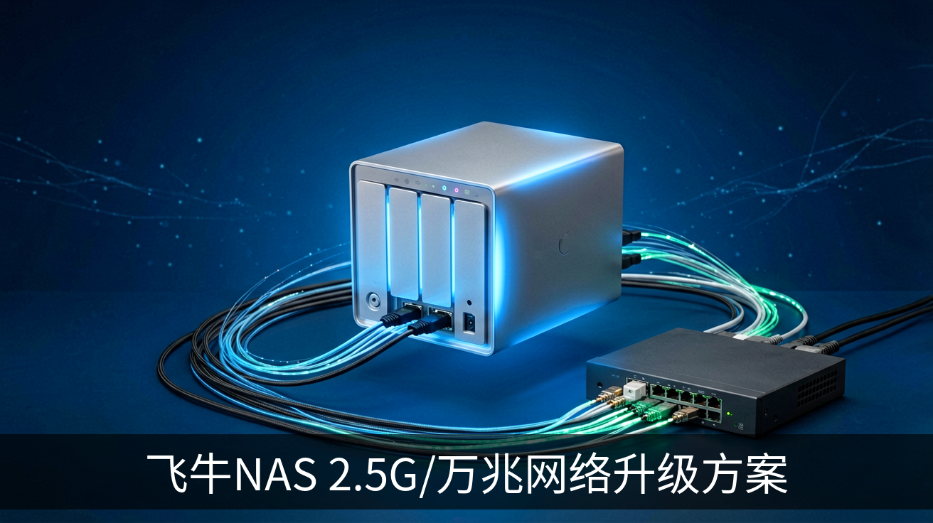 飞牛NAS 2.5G/万兆网络升级方案