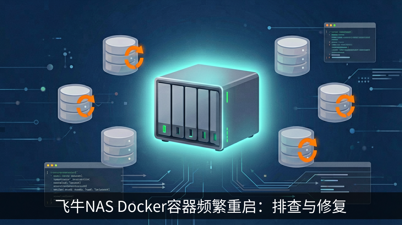 飞牛NAS Docker容器频繁重启：排查与修复