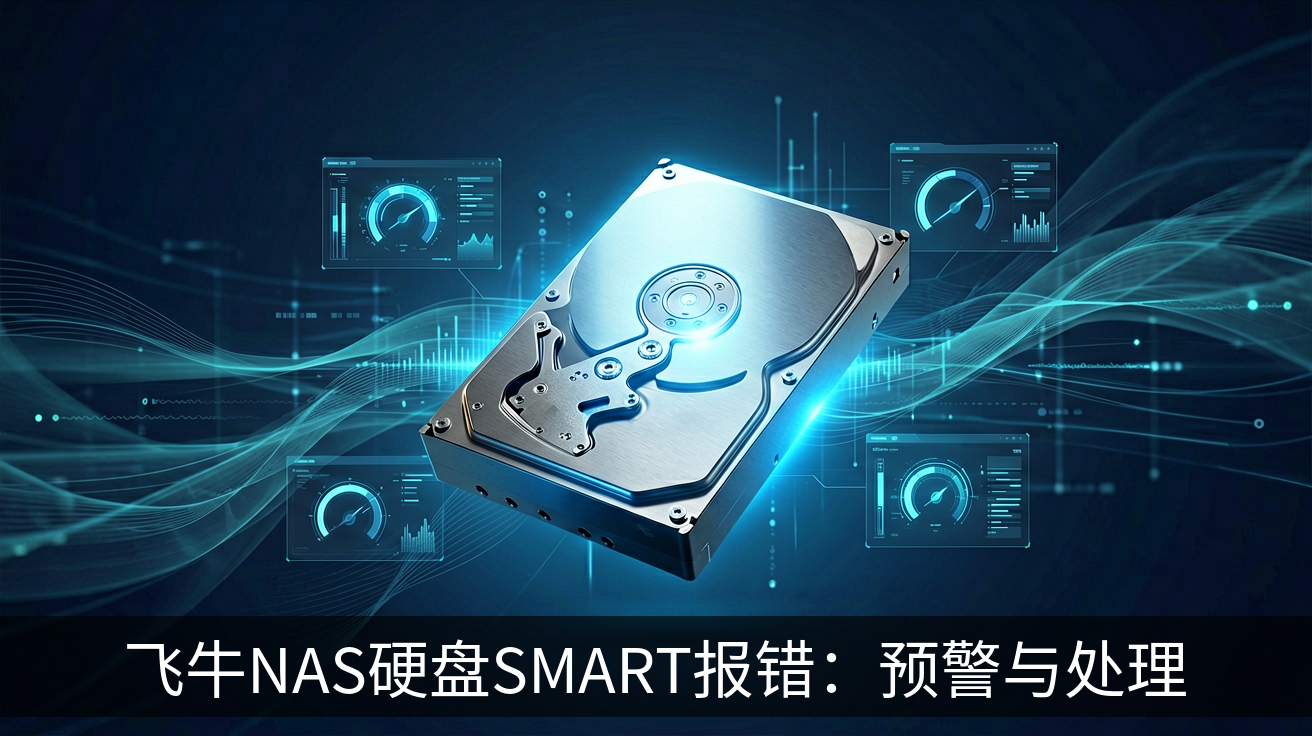 飞牛NAS硬盘SMART报错：预警与处理