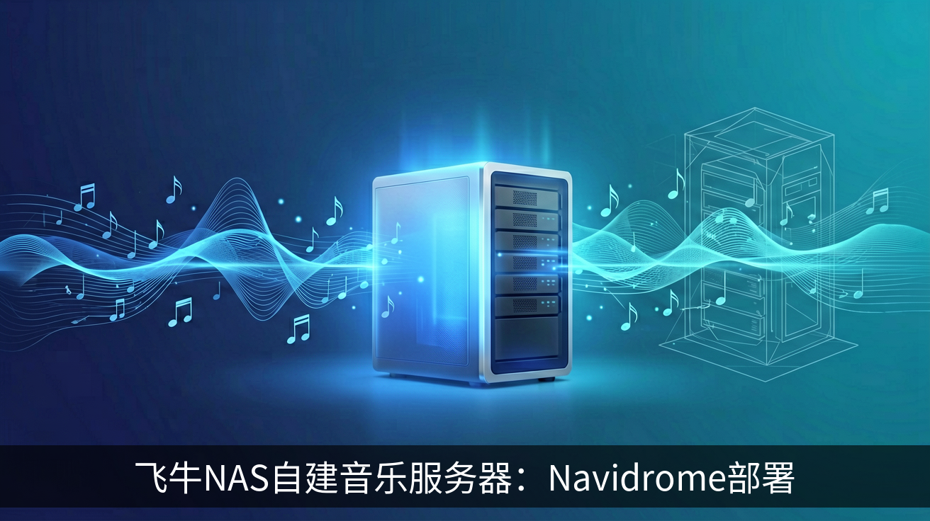 飞牛NAS自建音乐服务器：Navidrome部署