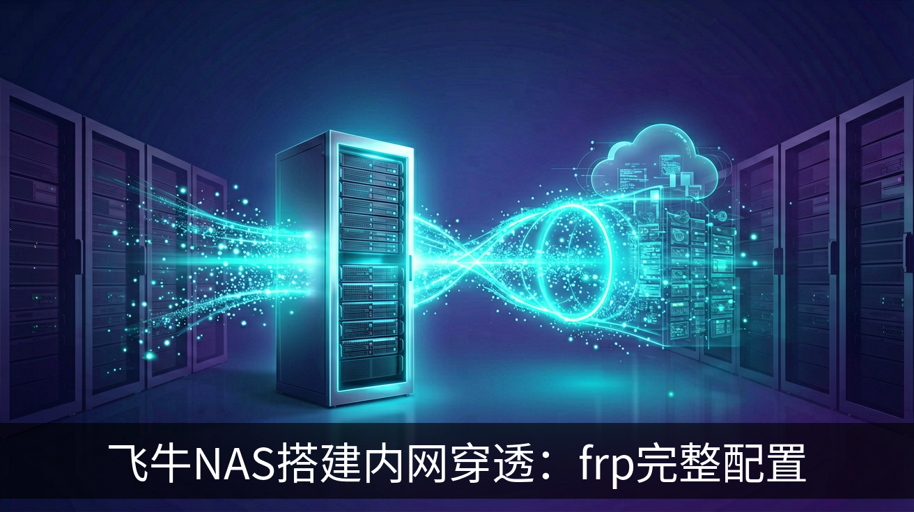 飞牛NAS搭建内网穿透：frp完整配置