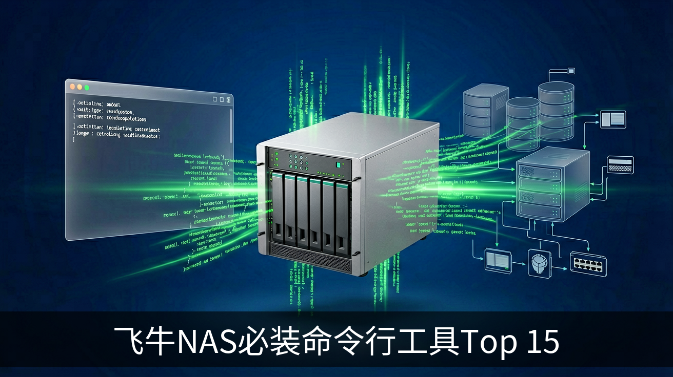 飞牛NAS必装命令行工具Top 15