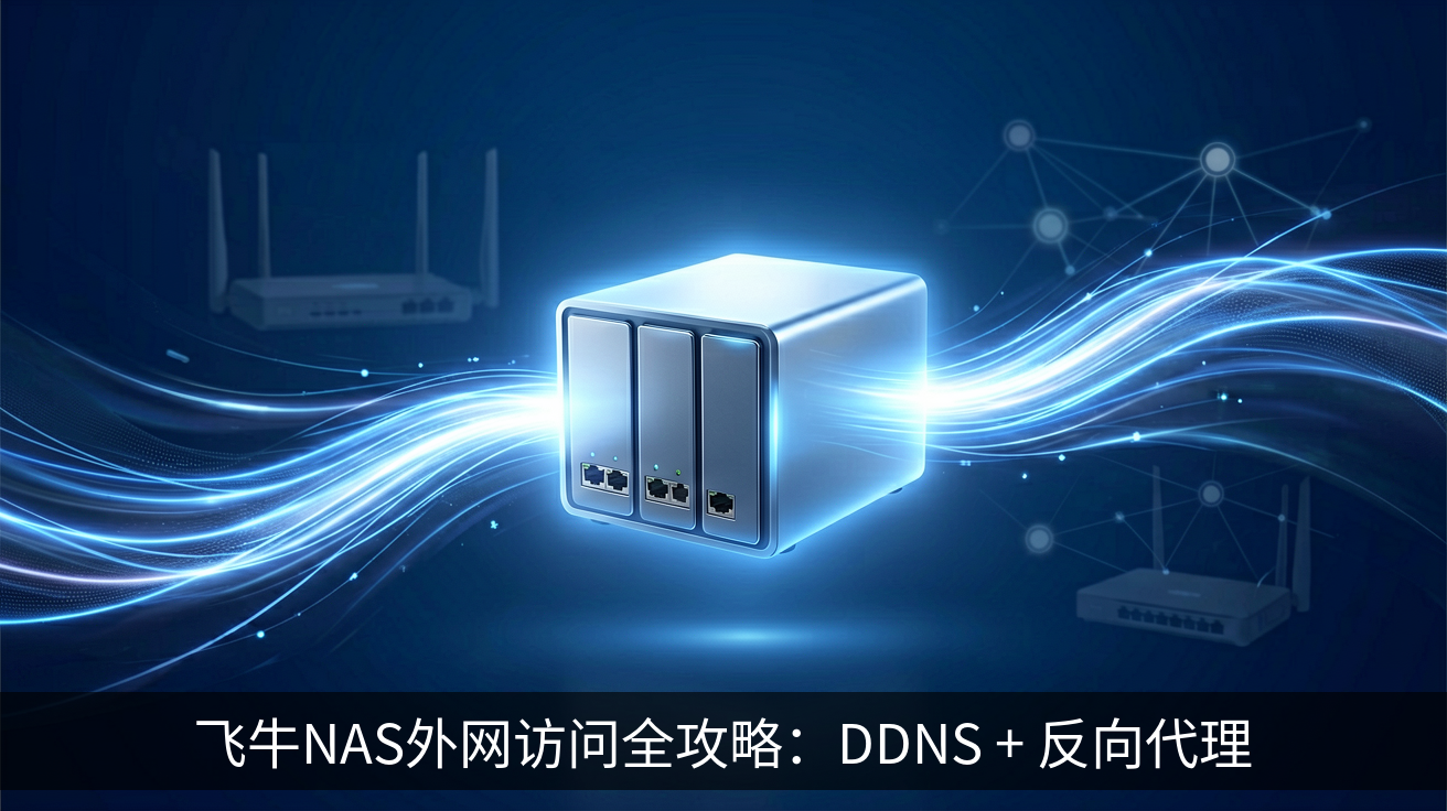 飞牛NAS外网访问全攻略：DDNS + 反向代理