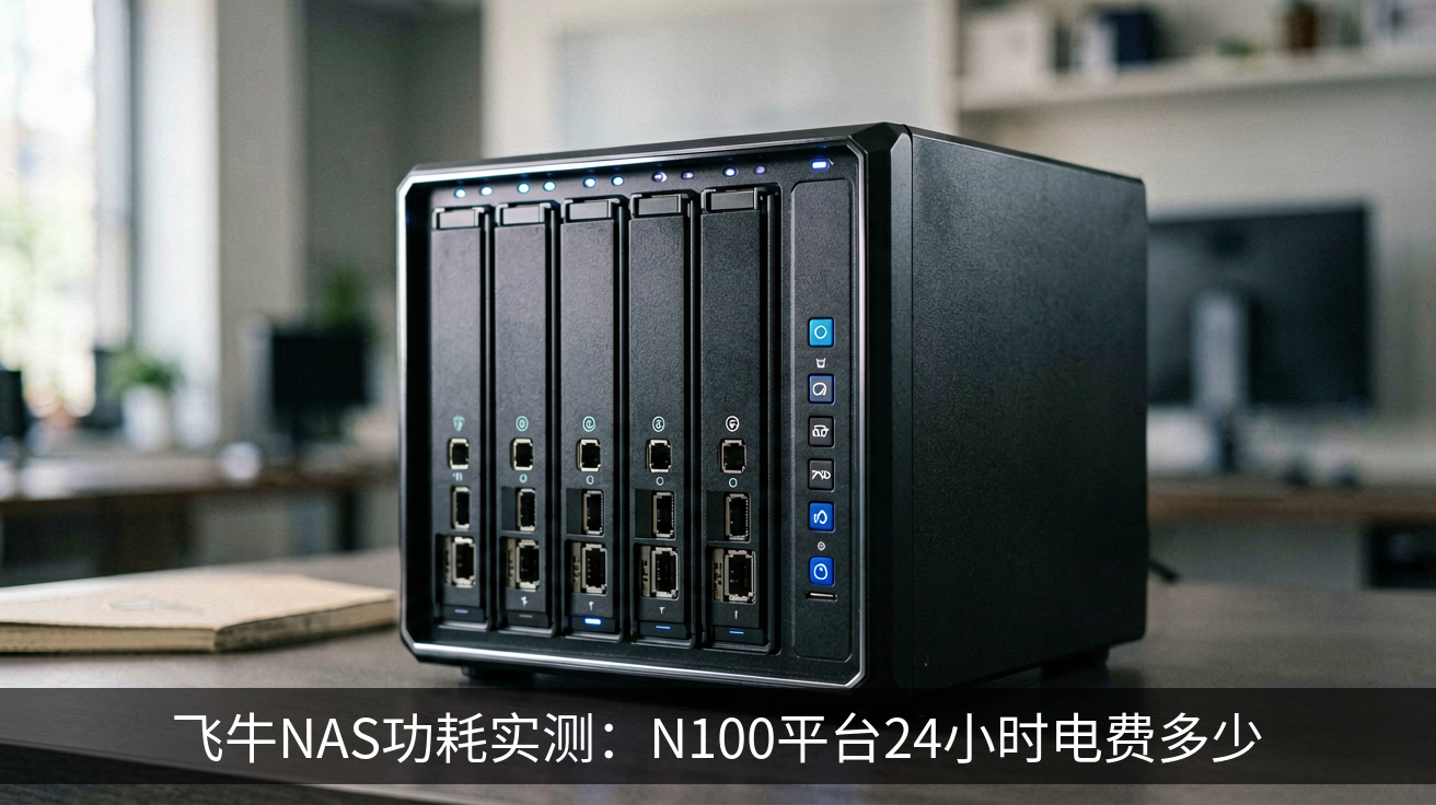 飞牛NAS功耗实测：N100平台24小时电费多少