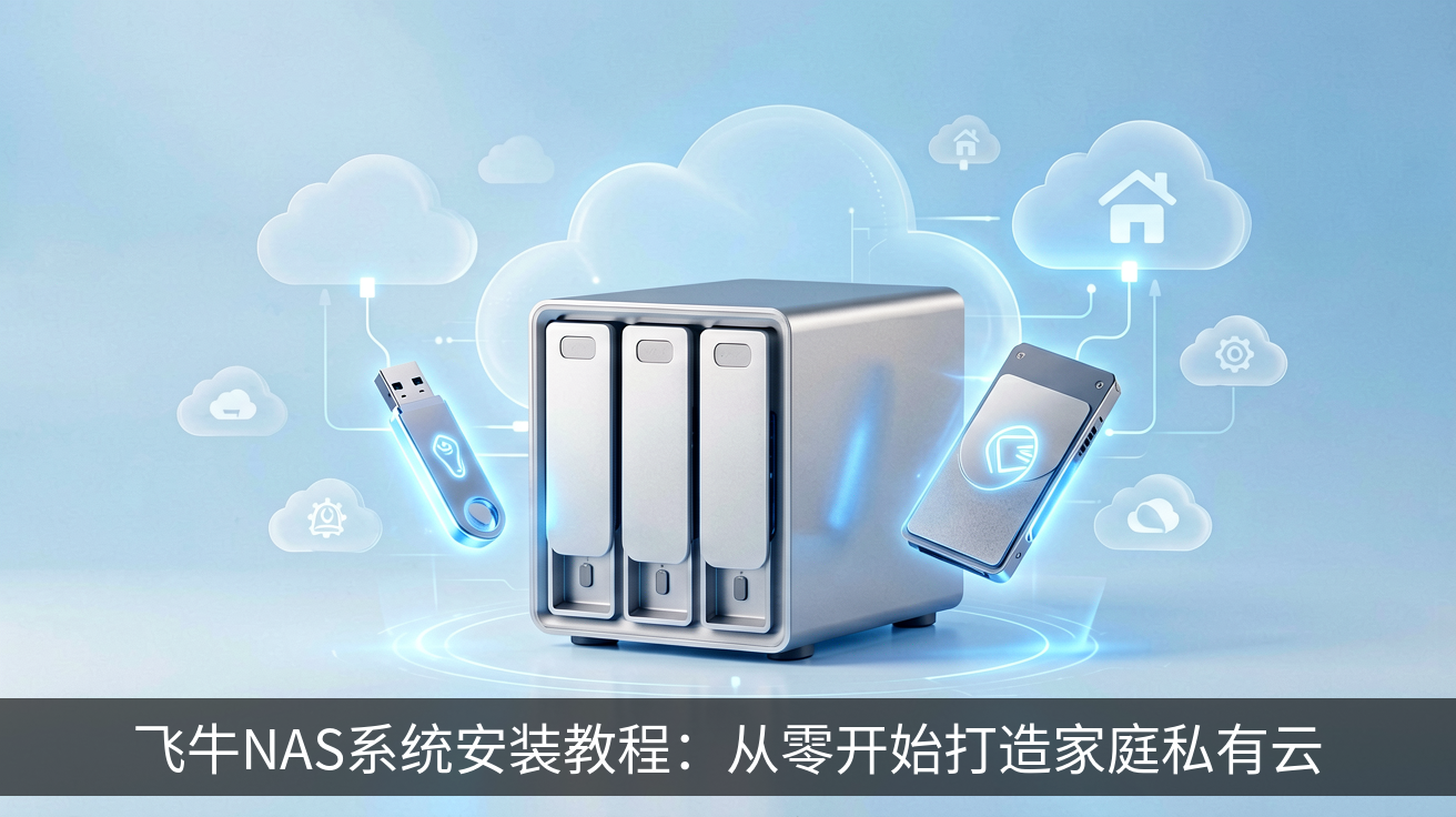 飞牛NAS系统安装教程：从零开始打造家庭私有云