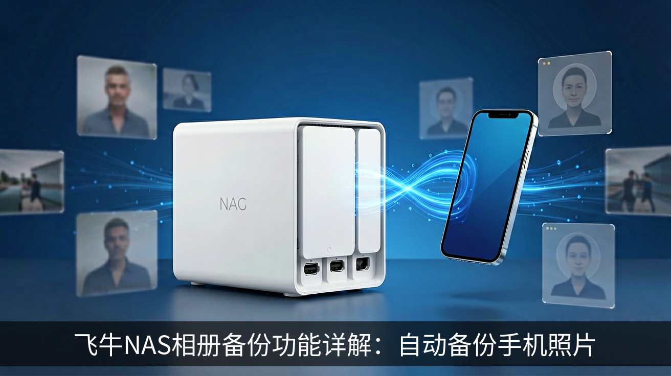 飞牛NAS相册备份功能详解：自动备份手机照片