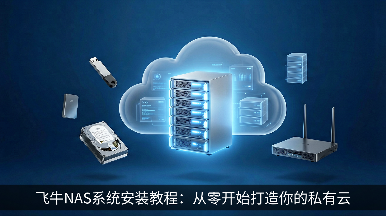 飞牛NAS系统安装教程：从零开始打造你的私有云