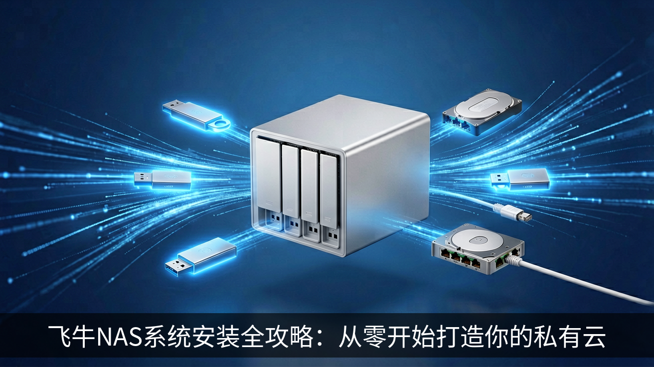 飞牛NAS系统安装全攻略：从零开始打造你的私有云
