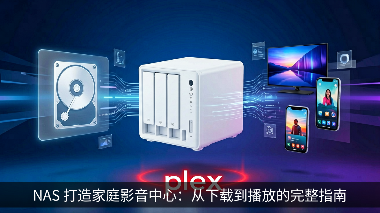 NAS 打造家庭影音中心：从下载到播放的完整指南