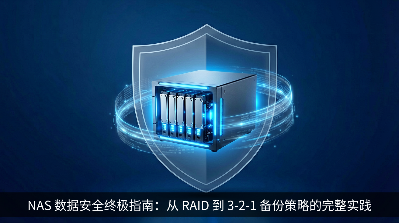 NAS 数据安全终极指南：从 RAID 到 3-2-1 备份策略的完整实践