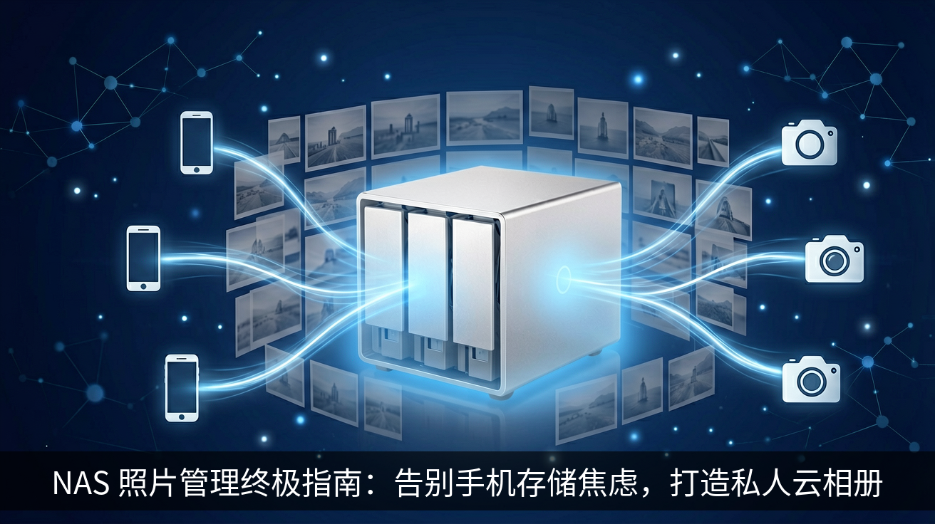 NAS 照片管理终极指南：告别手机存储焦虑，打造私人云相册