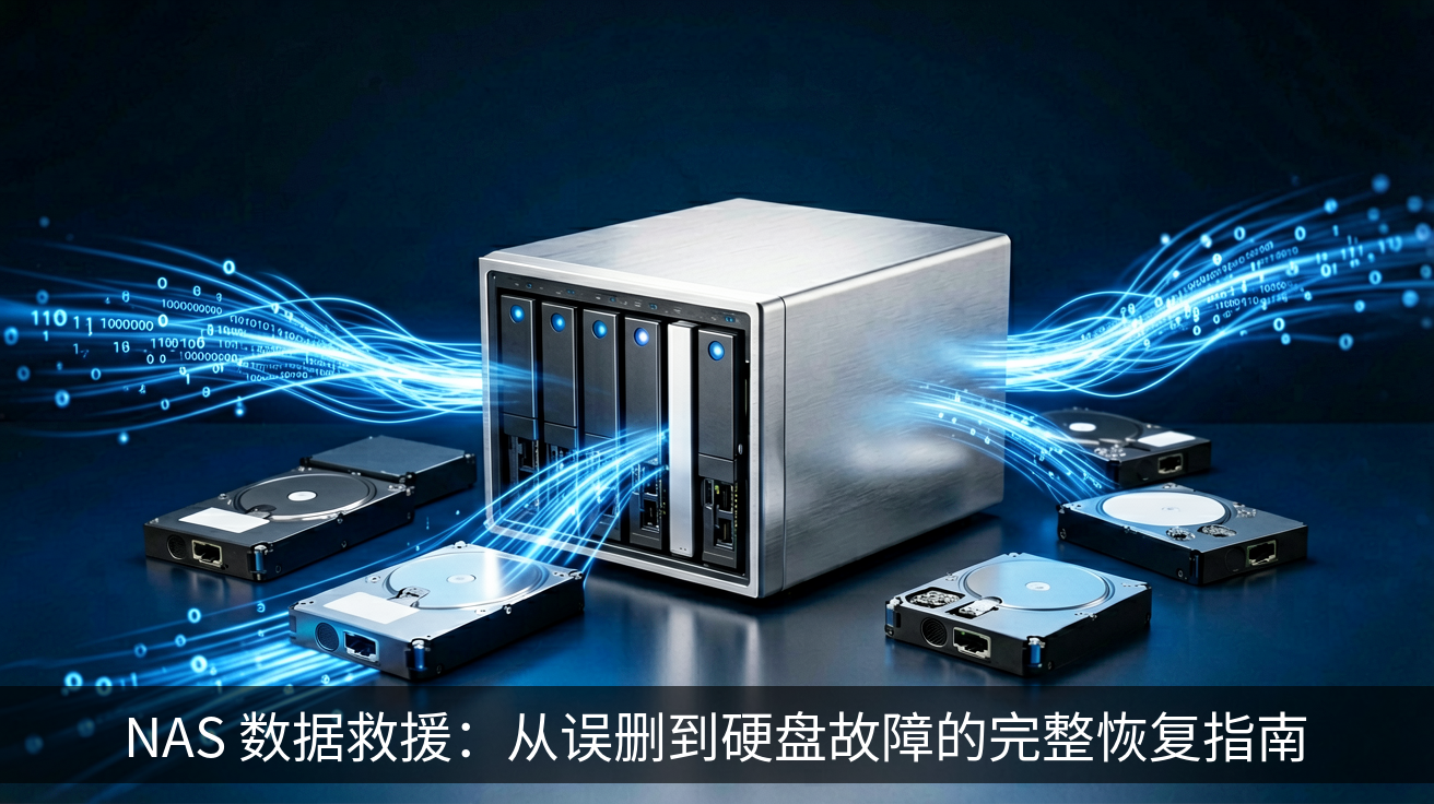 NAS 数据救援：从误删到硬盘故障的完整恢复指南