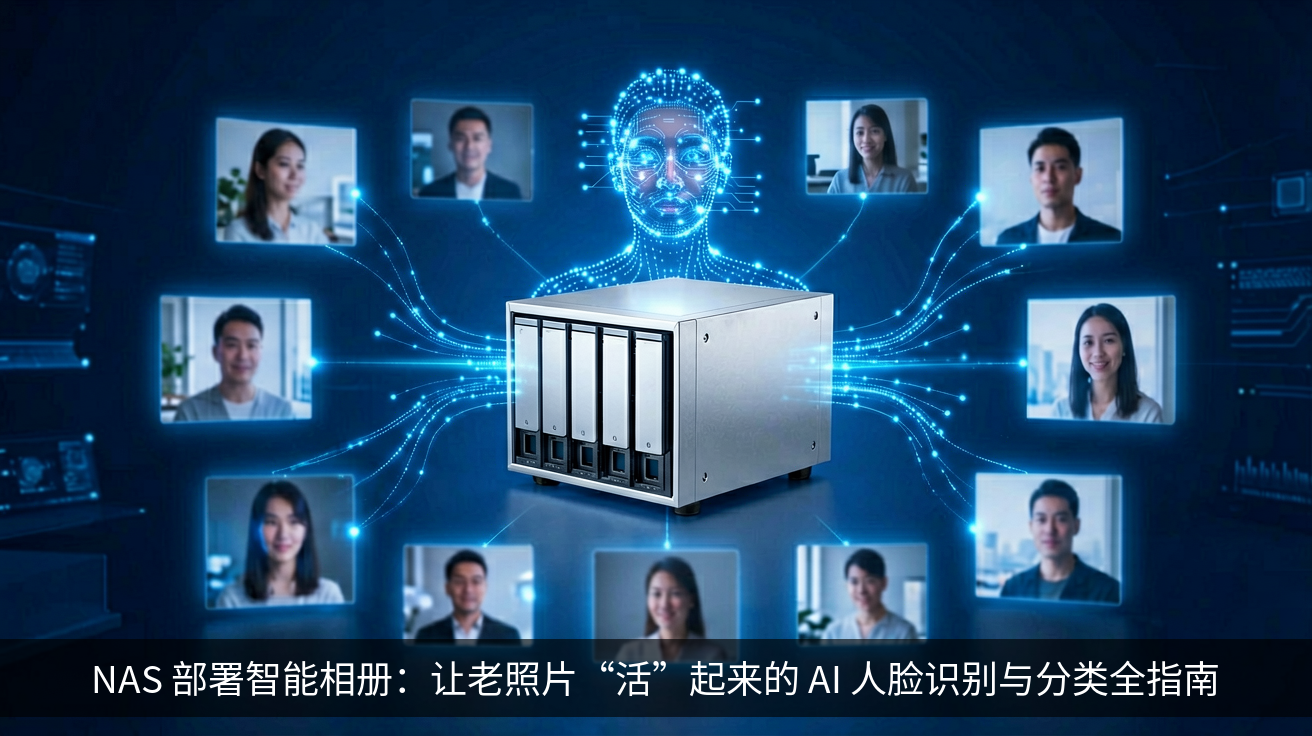 NAS 部署智能相册：让老照片“活”起来的 AI 人脸识别与分类全指南