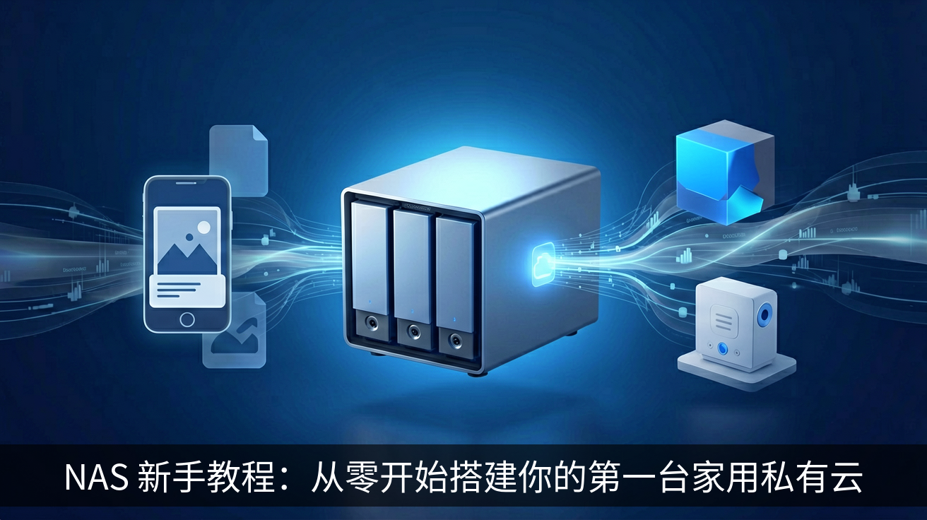 NAS 新手教程：从零开始搭建你的第一台家用私有云
