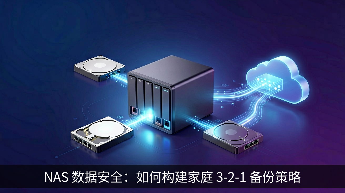 NAS 数据安全：如何构建家庭 3-2-1 备份策略
