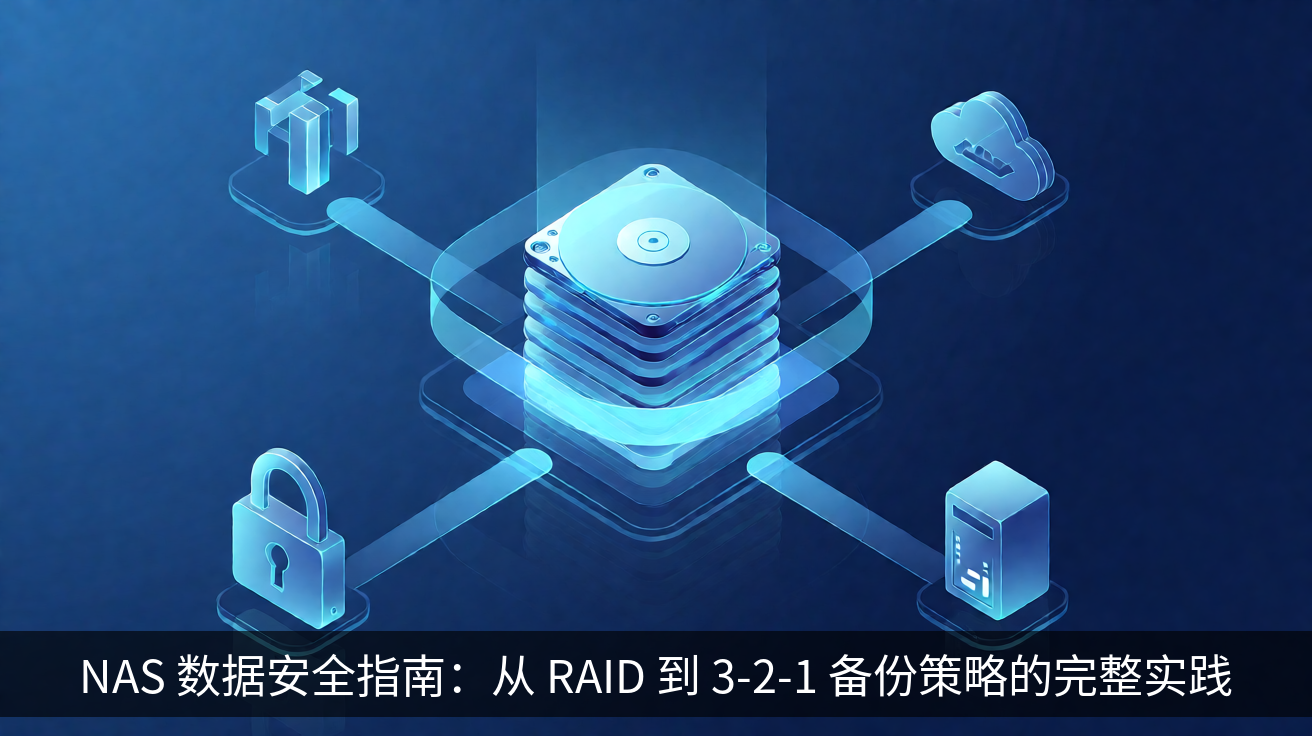 NAS 数据安全指南：从 RAID 到 3-2-1 备份策略的完整实践