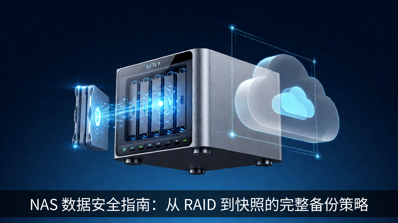 NAS 数据安全指南：从 RAID 到快照的完整备份策略