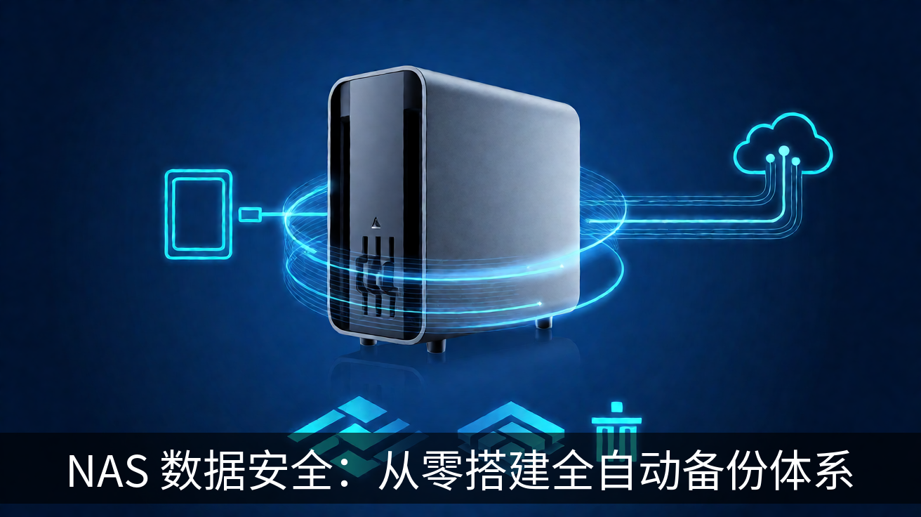 NAS 数据安全：从零搭建全自动备份体系