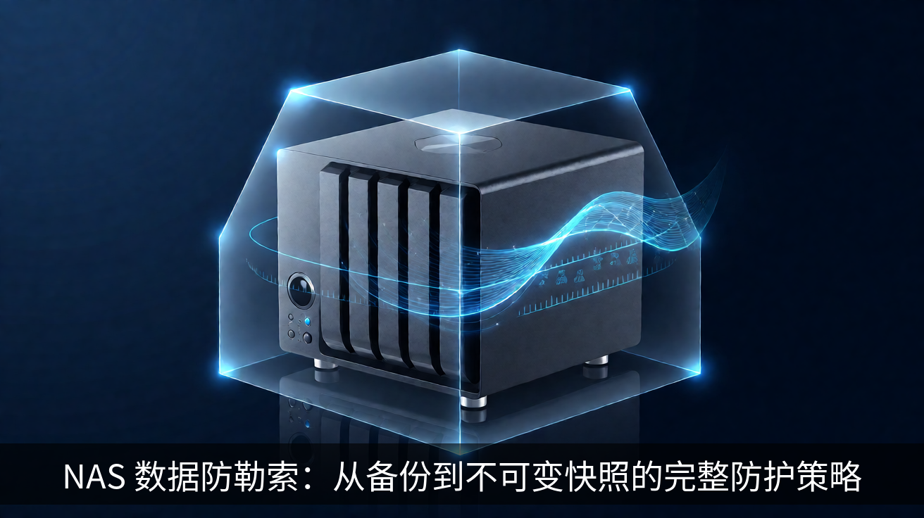 NAS 数据防勒索：从备份到不可变快照的完整防护策略