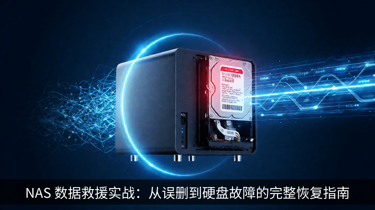 NAS 数据救援实战：从误删到硬盘故障的完整恢复指南