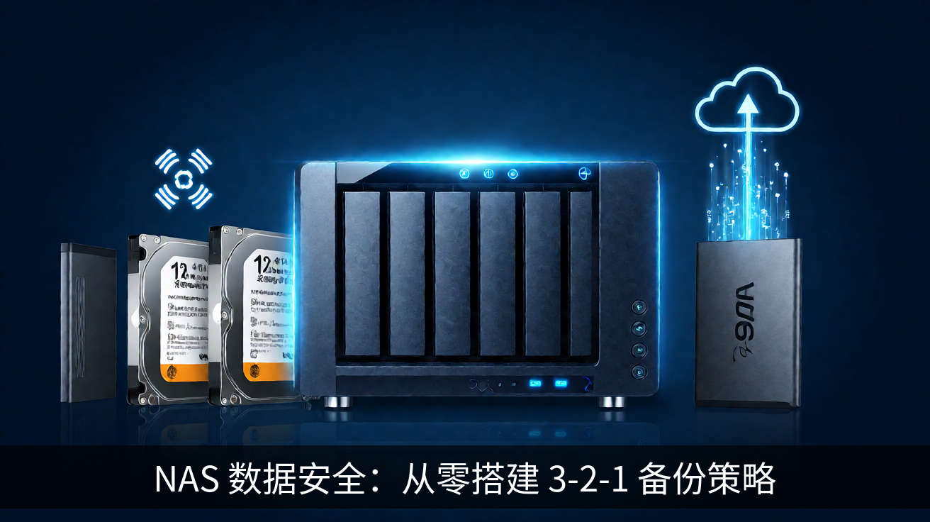 NAS 数据安全：从零搭建 3-2-1 备份策略