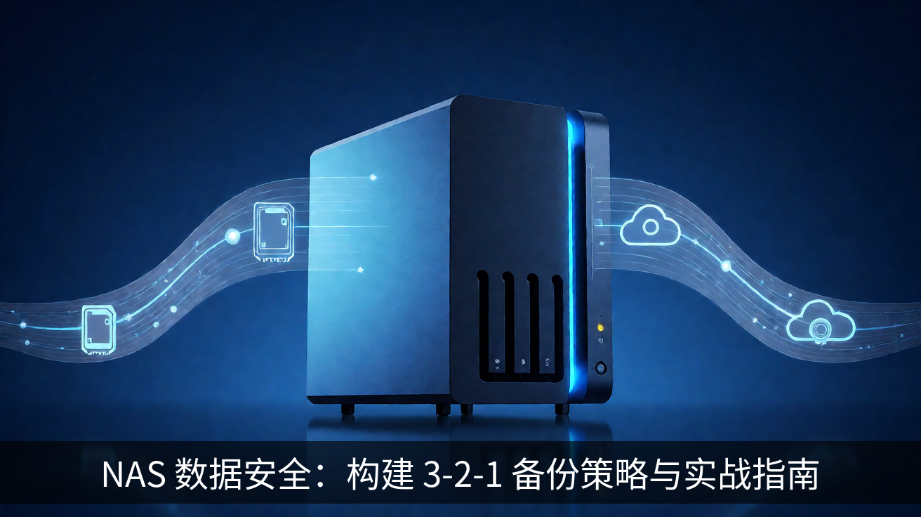 NAS 数据安全：构建 3-2-1 备份策略与实战指南