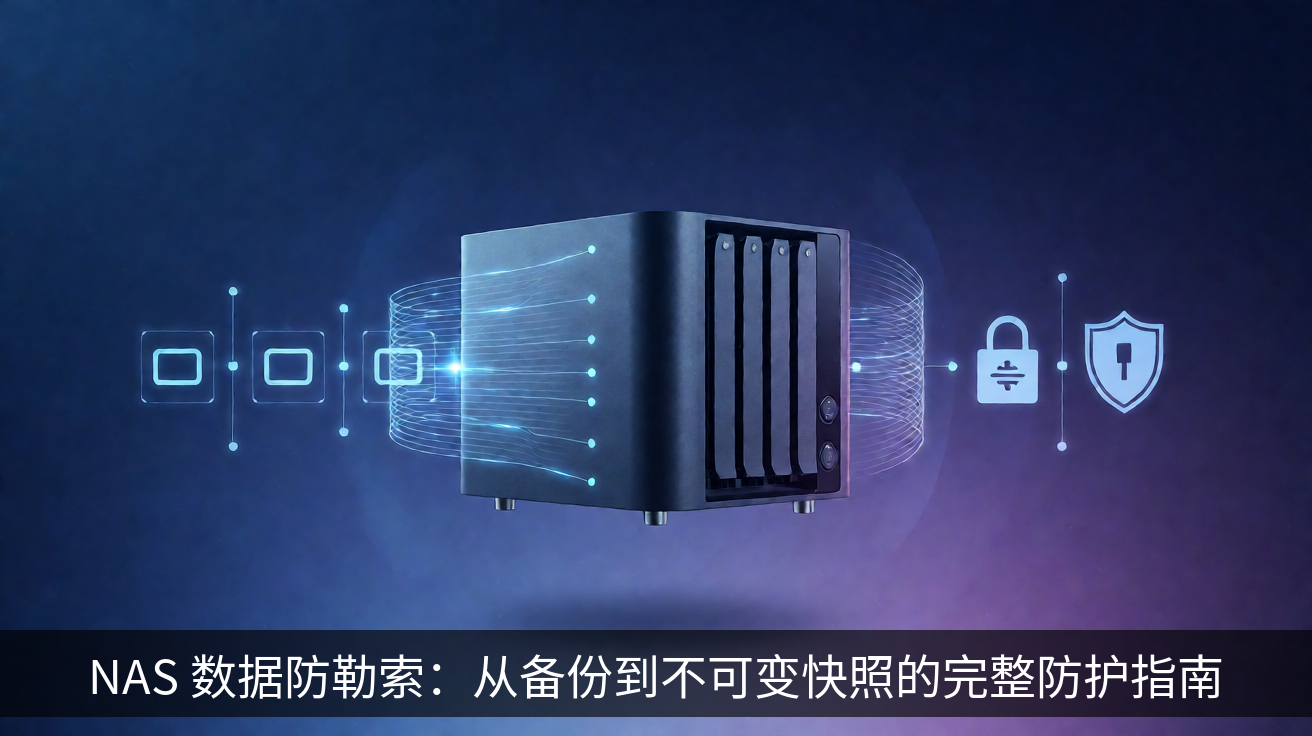 NAS 数据防勒索：从备份到不可变快照的完整防护指南