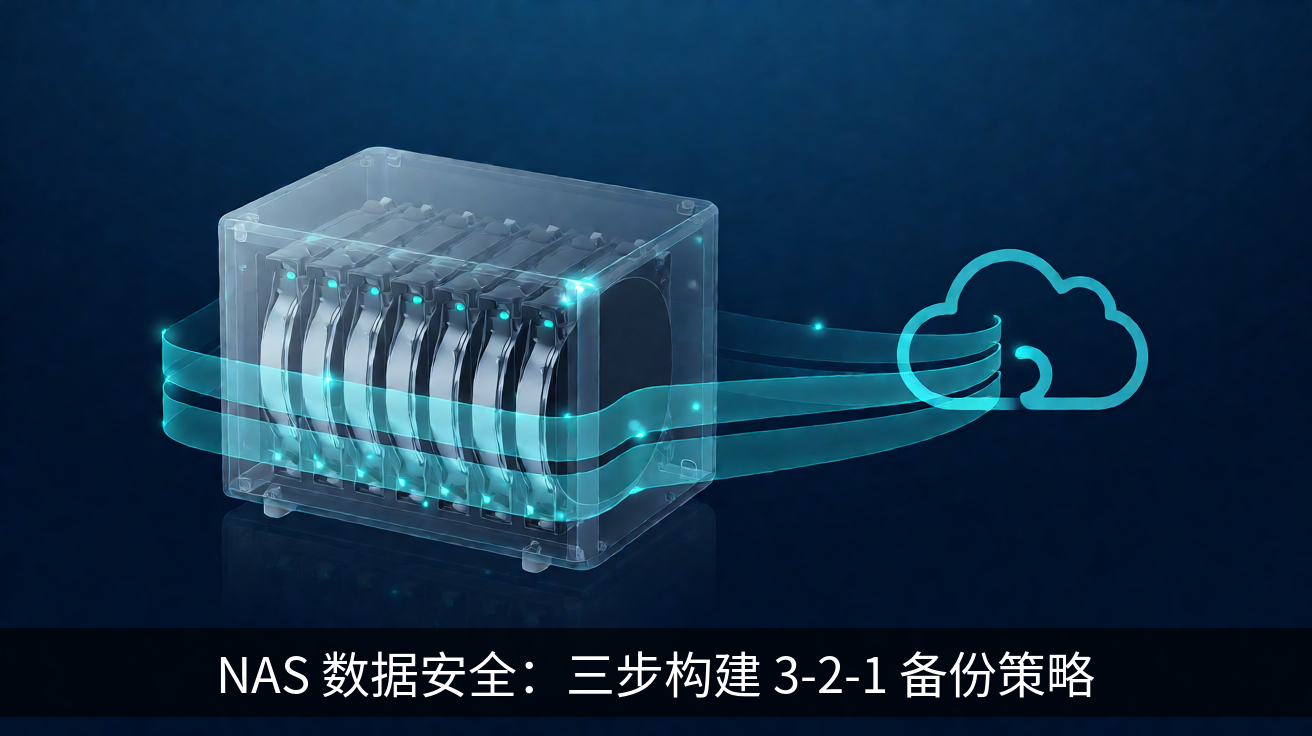 NAS 数据安全：三步构建 3-2-1 备份策略