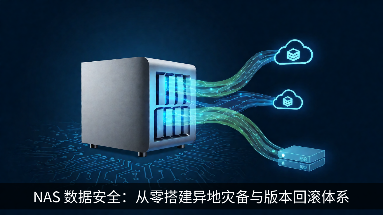 NAS 数据安全：从零搭建异地灾备与版本回滚体系