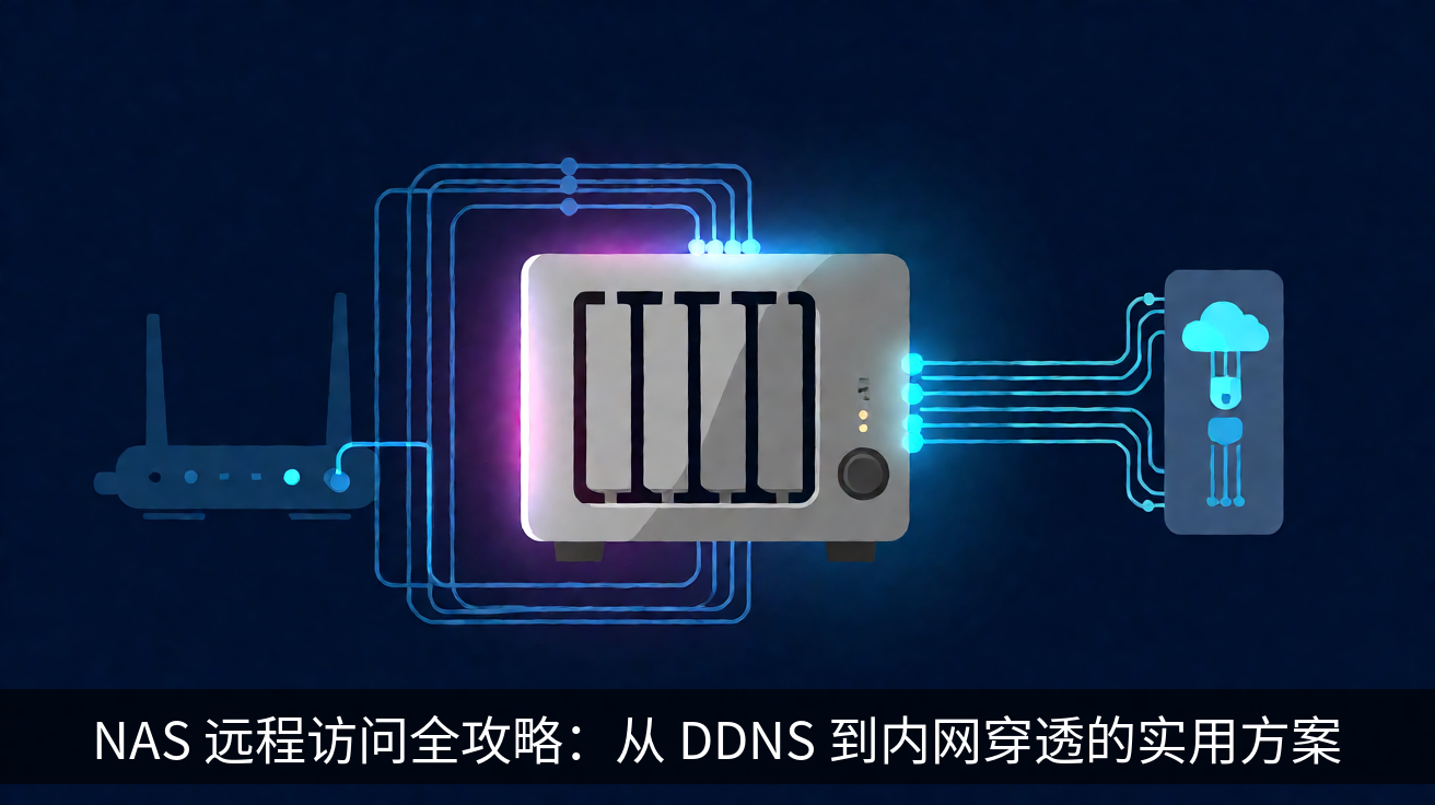 NAS 远程访问全攻略：从 DDNS 到内网穿透的实用方案