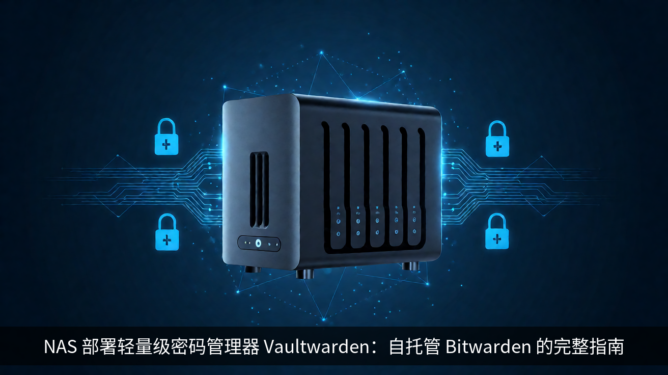 NAS 部署轻量级密码管理器 Vaultwarden：自托管 Bitwarden 的完整指南