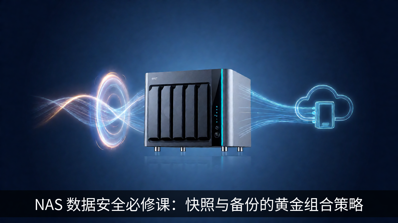 NAS 数据安全必修课：快照与备份的黄金组合策略